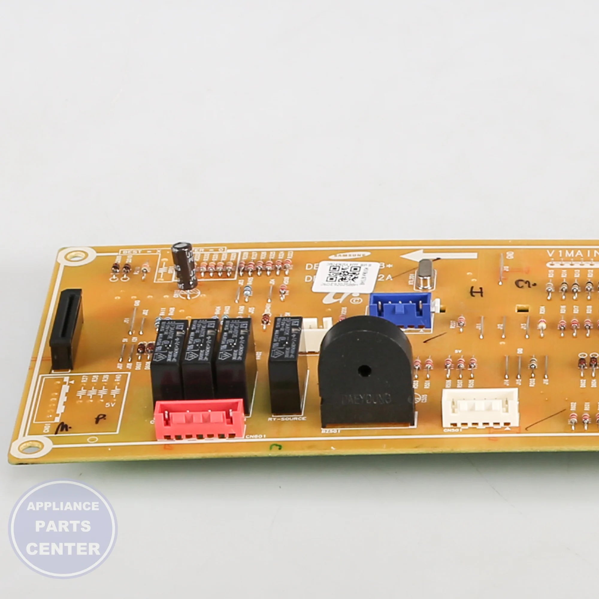ASSY PCB MAIN DE92-02588H - Side view with accurate specifications