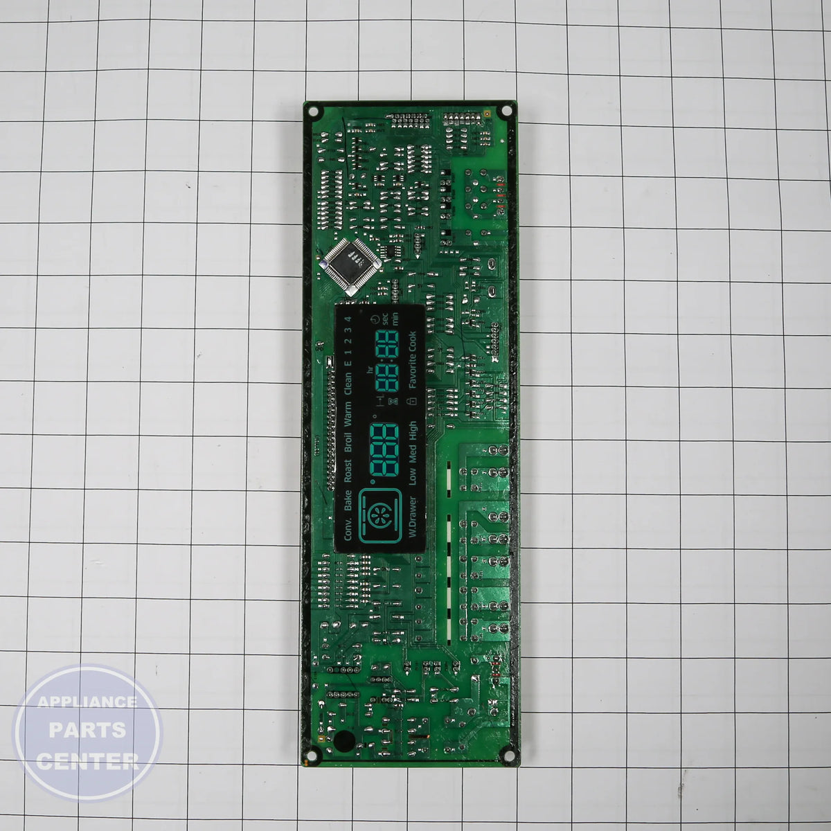 Samsung ASSY PCB MAIN DE92-02588H - Installation in NX58H5650WS showing key mounting points