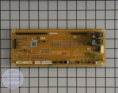 Main Control Board DE92-03019H - Detailed view of circuit board technical details