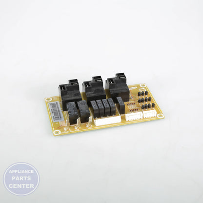 ASSY PCB SUB DE92-03208B - Side view with precise engineering specifications