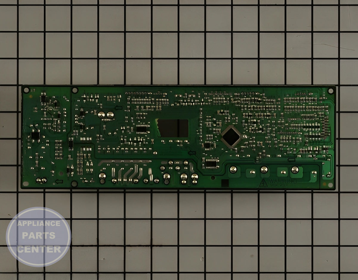 Main Control Board DE92-03761G - Detailed view of timer and circuitry