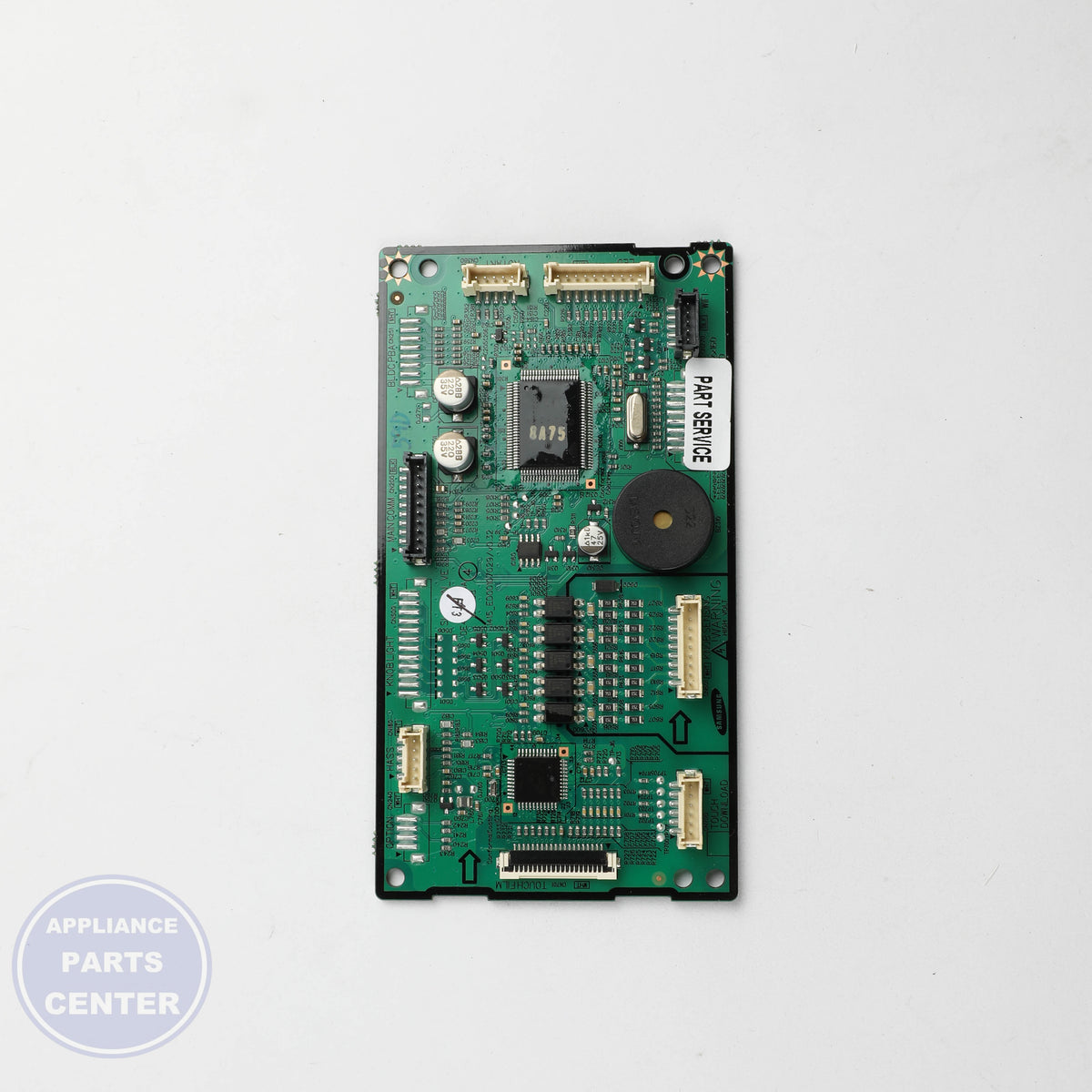 ASSY PCB SUB;SLIDE-IN-VE-03,NX9000M-PJT, DE92-03959D - Side view with precise control specs