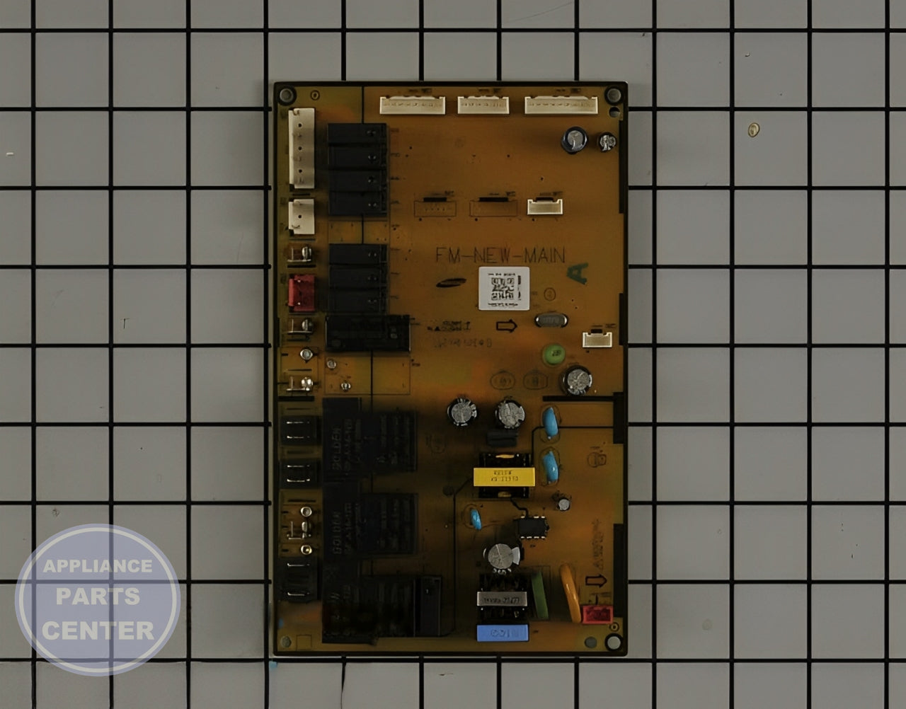 SAMSUNG RANGE MAIN PCB ASSEMBLY DE92-03960A - Main view showing circuit board for Samsung XYZ model