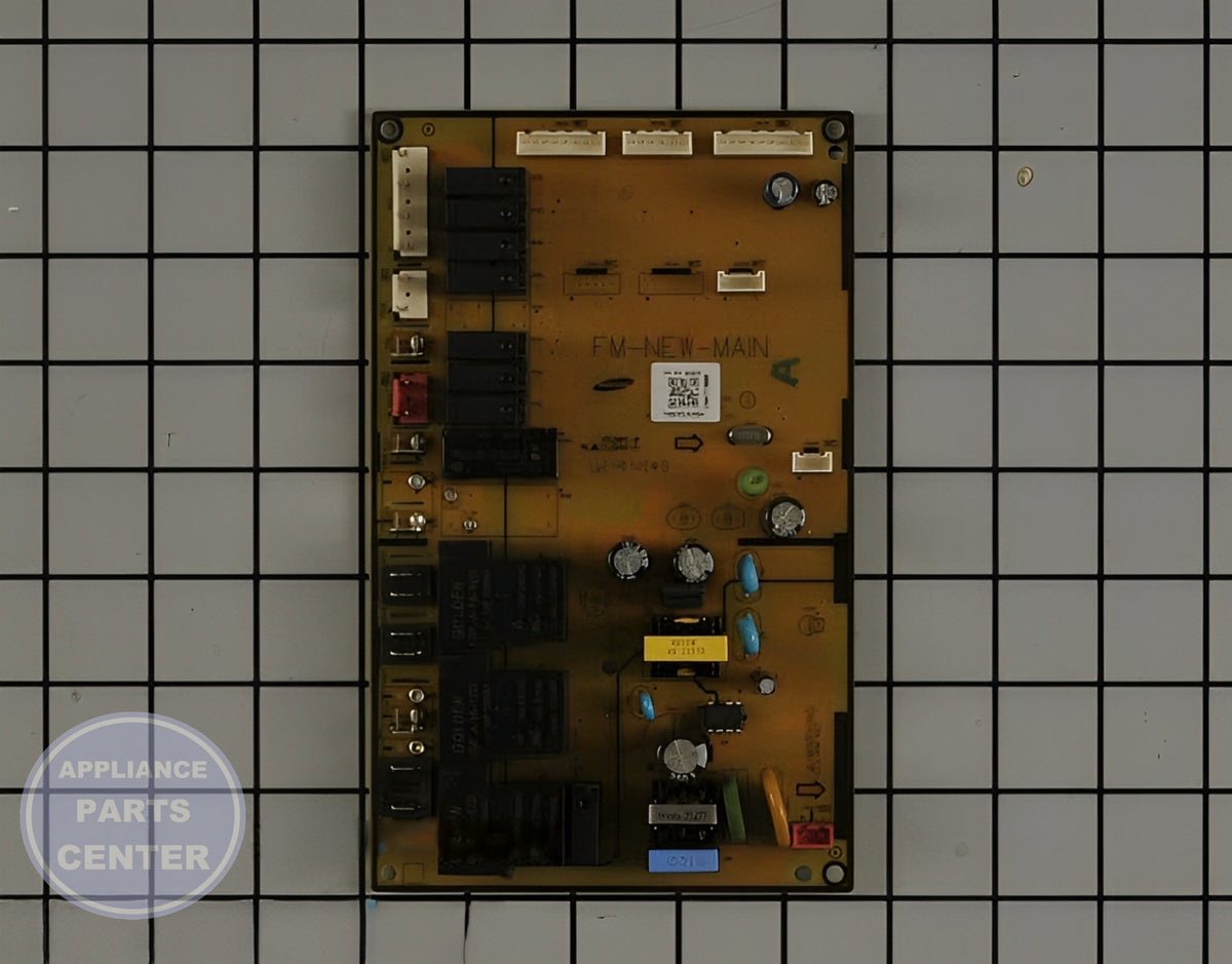 SAMSUNG RANGE MAIN PCB ASSEMBLY DE92-03960A - Main view showing circuit board for Samsung XYZ model