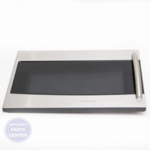 Samsung ASSY DOOR DE94-02521J - Main view showing stainless steel finish for ME179KFETSR
