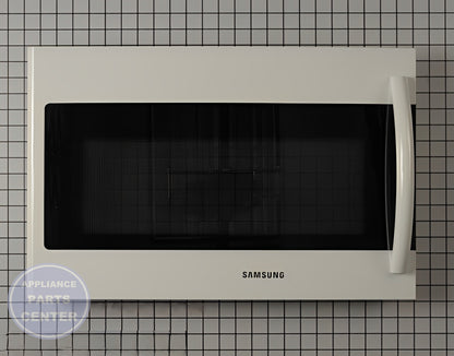 Samsung Microwave Door Assembly DE94-03159B - Main view showing secure seal for Samsung models