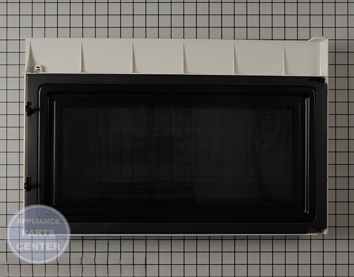 Samsung Microwave Door Assembly DE94-03159B - Detailed view of sturdy construction