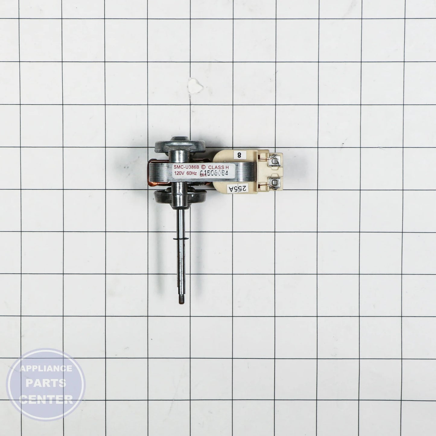 SAM MOTOR AC CONVECTION;30 OVEN,SMC-U386B,2 - Installation in SMC-U386B model showing key mounting points