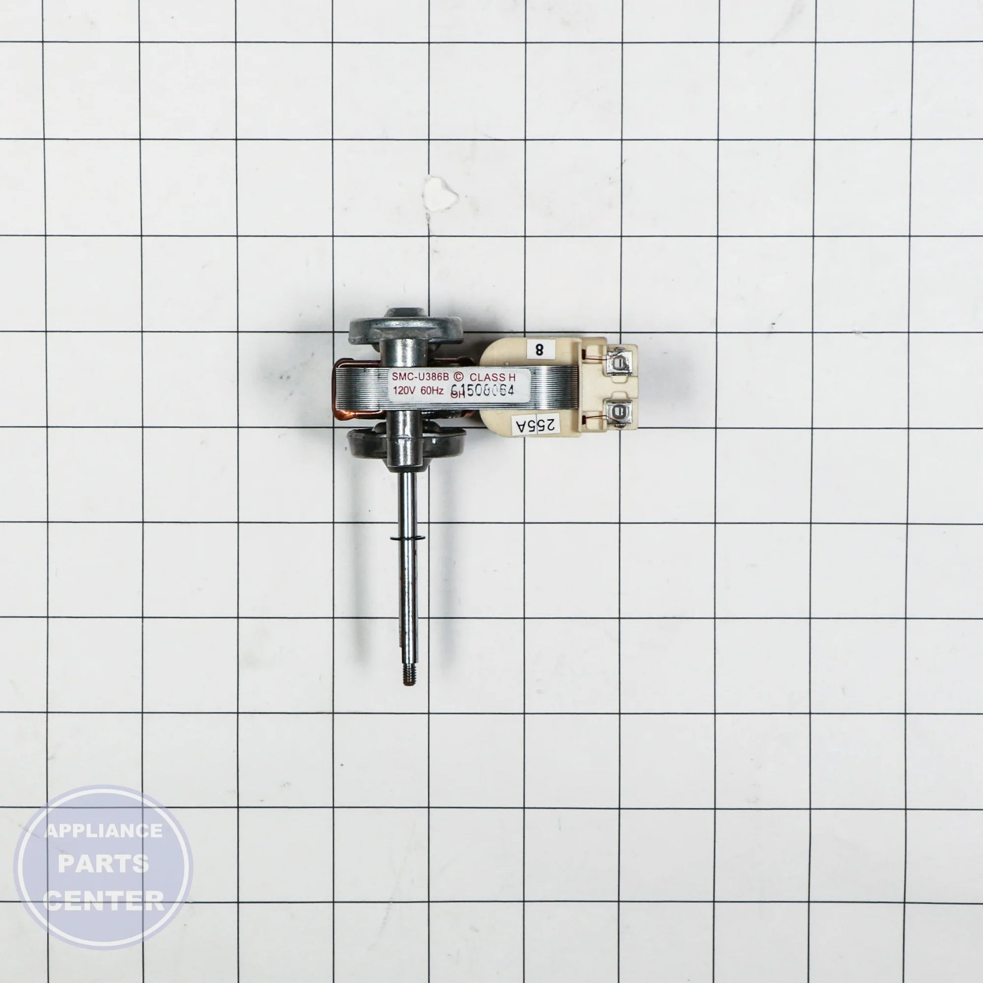 SAM MOTOR AC CONVECTION;30 OVEN,SMC-U386B,2 - Installation in SMC-U386B model showing key mounting points