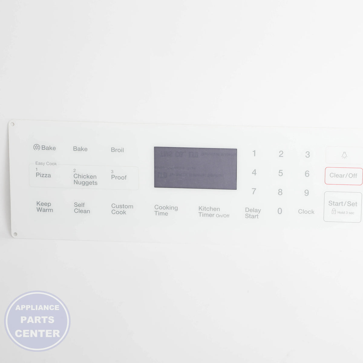 SAM SWITCH-MEMBRANE(GOOD) PC 200-700 WHITE 5 - Main view showing temperature range for specific models