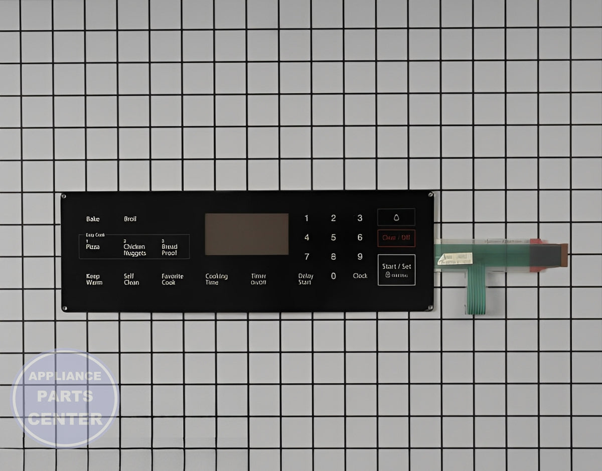 Samsung Oven Switch Membrane DG34-00025A - Main view showing touchpad for Samsung models