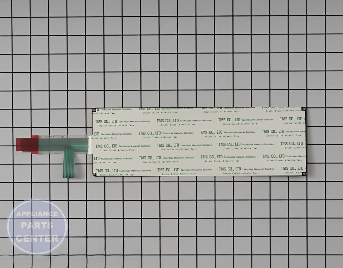 Samsung Oven Switch Membrane DG34-00025A - Detailed view of touchpad specifications