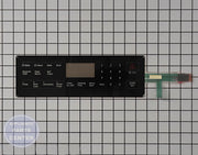 SAMSUNG RANGE MEMBRANE SWITCH DG34-00027B - Main view showing touchpad for SMG Range/Stove/Oven and Oven/Microwave Combo