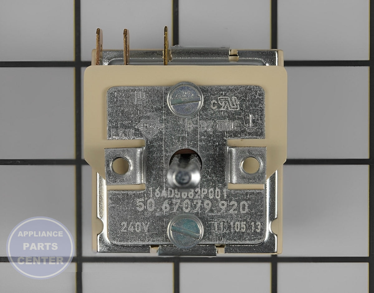 Selector Switch DG44-01003A - Side view with dimensions [insert specific measurements]