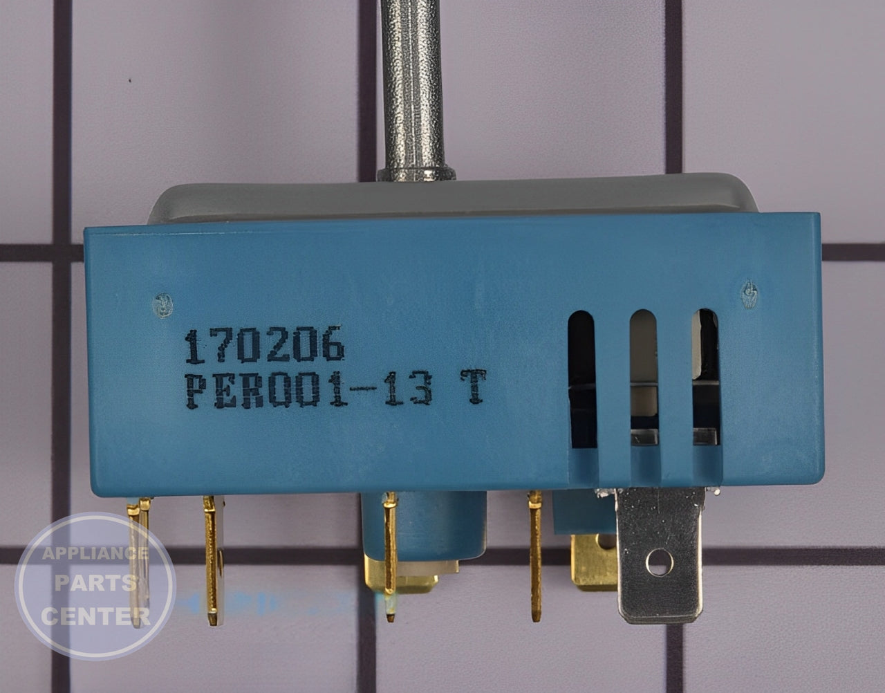 Surface Element Switch DG44-01007B - Side view with specific measurements