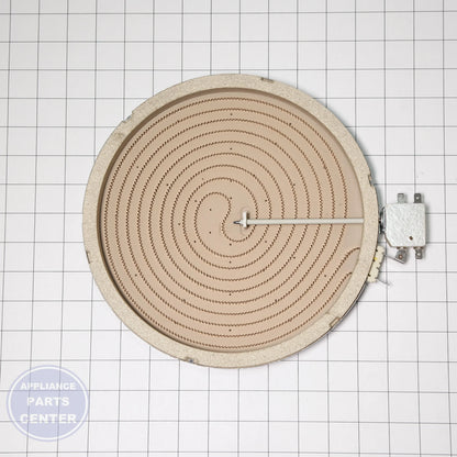SAM Heater Radiant-Single;FCQ321HSUX/B/W,250 - Installation in FCQ321HSUX showing key mounting points