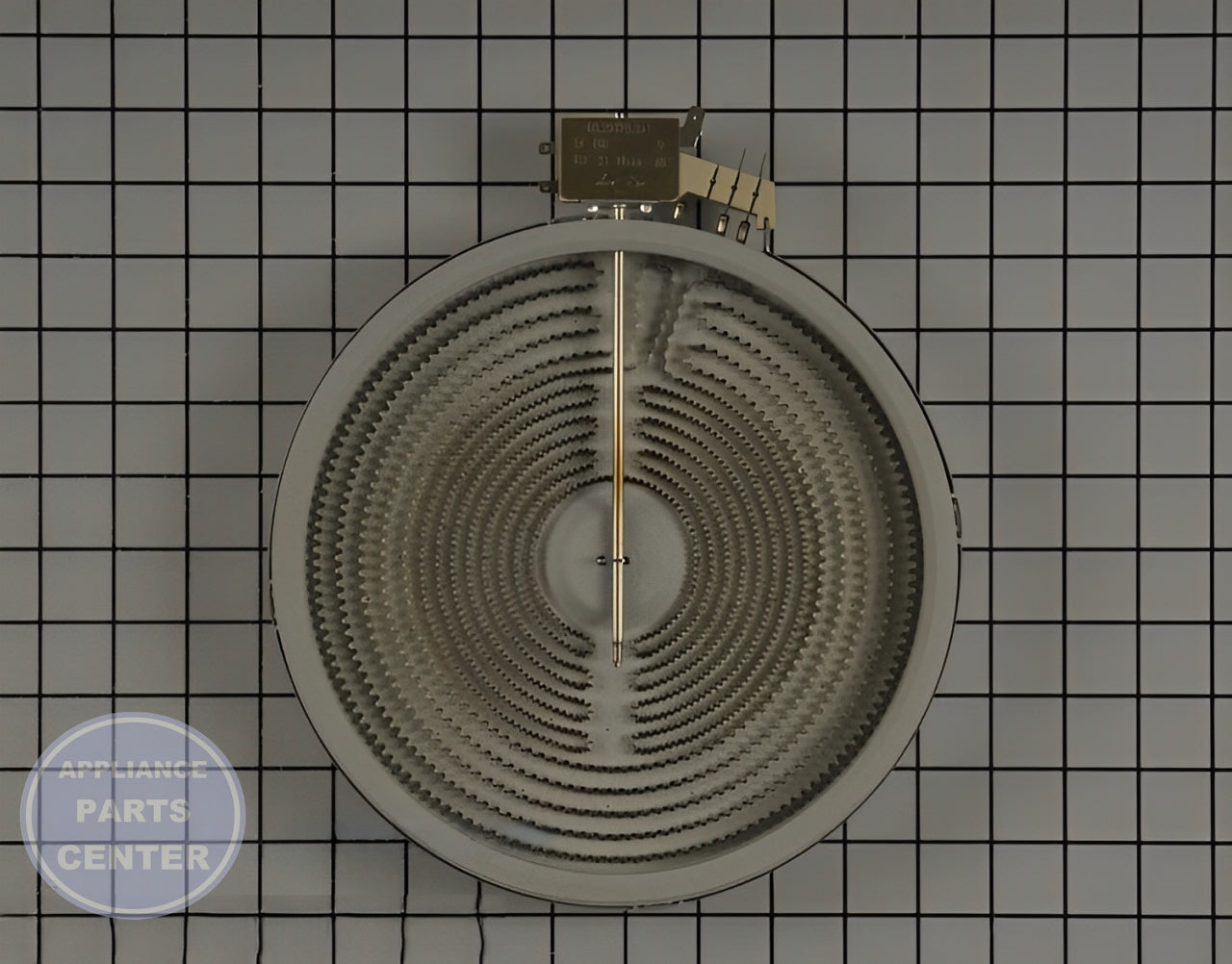Samsung Range Dual Oven Bridge Surface Element Heater DG47-00063A - Main view showing even heating for Samsung NX58H9500WS
