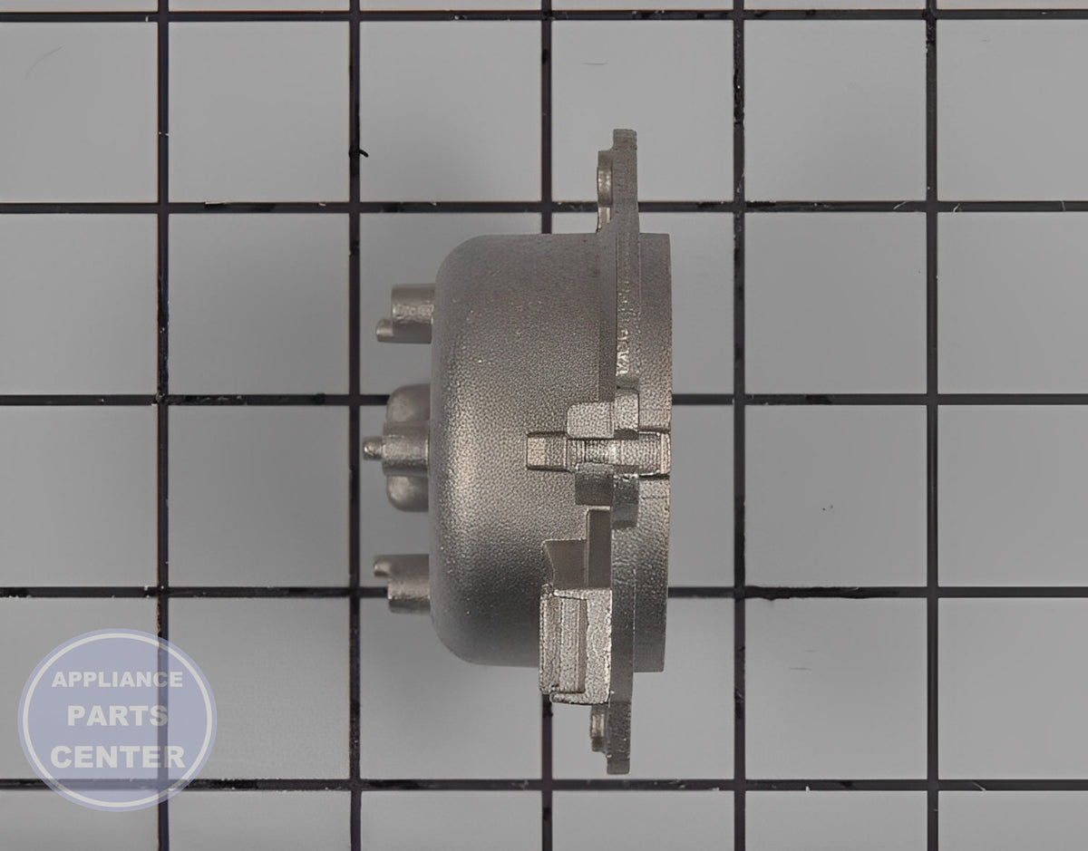 Samsung Surface Burner Orifice Holder DG62-00058A - Installation in Samsung Range showing key mounting points