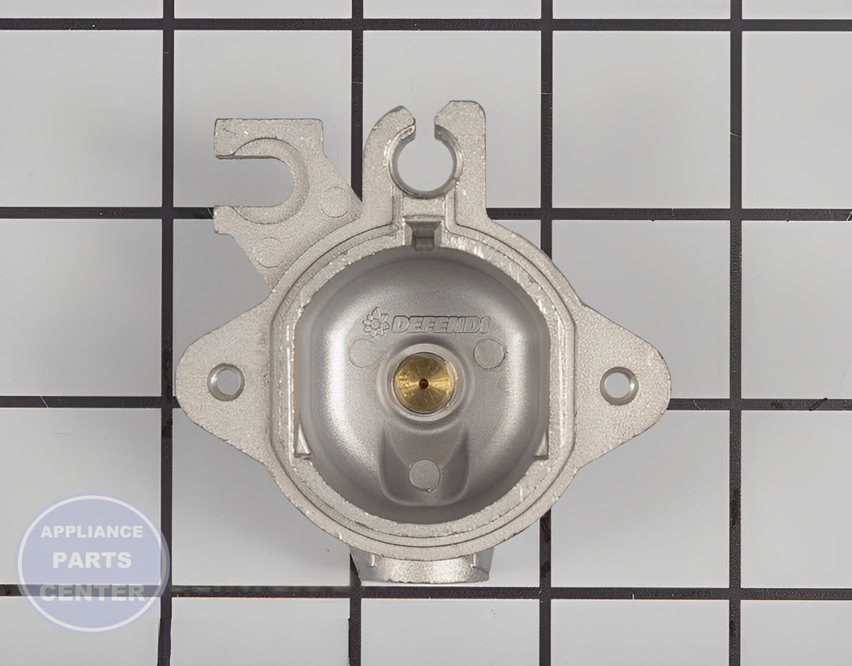 Samsung Surface Burner Orifice Holder DG62-00059A - Main view showing gas control valve for Samsung Range models