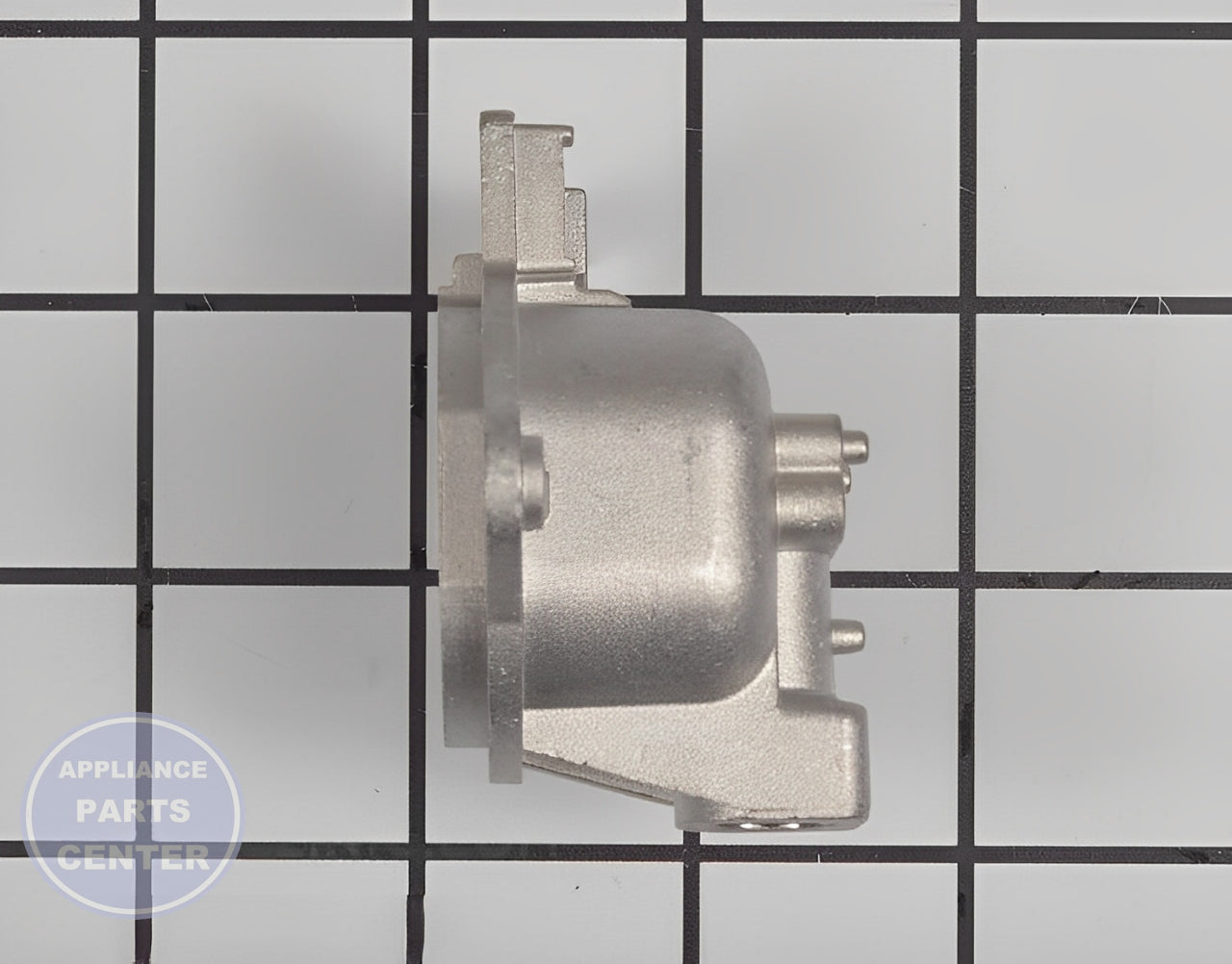 Samsung Surface Burner Orifice Holder DG62-00059A - Installation in Samsung Range model showing key mounting points