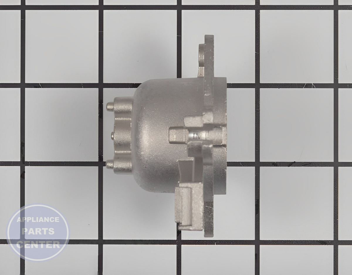 Samsung Surface Burner Orifice Holder DG62-00059A - Installation in Samsung Range model showing key mounting points