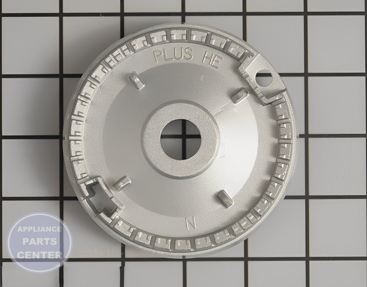 Samsung Surface Burner Base DG62-00074C - Main view showing efficient heating for Samsung Range XYZ
