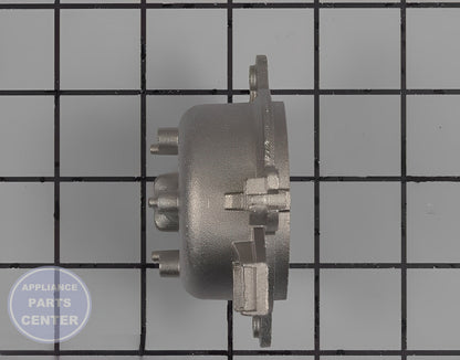 Samsung Surface Burner Orifice Holder DG62-00082B - Installation in Samsung Range showing key mounting points