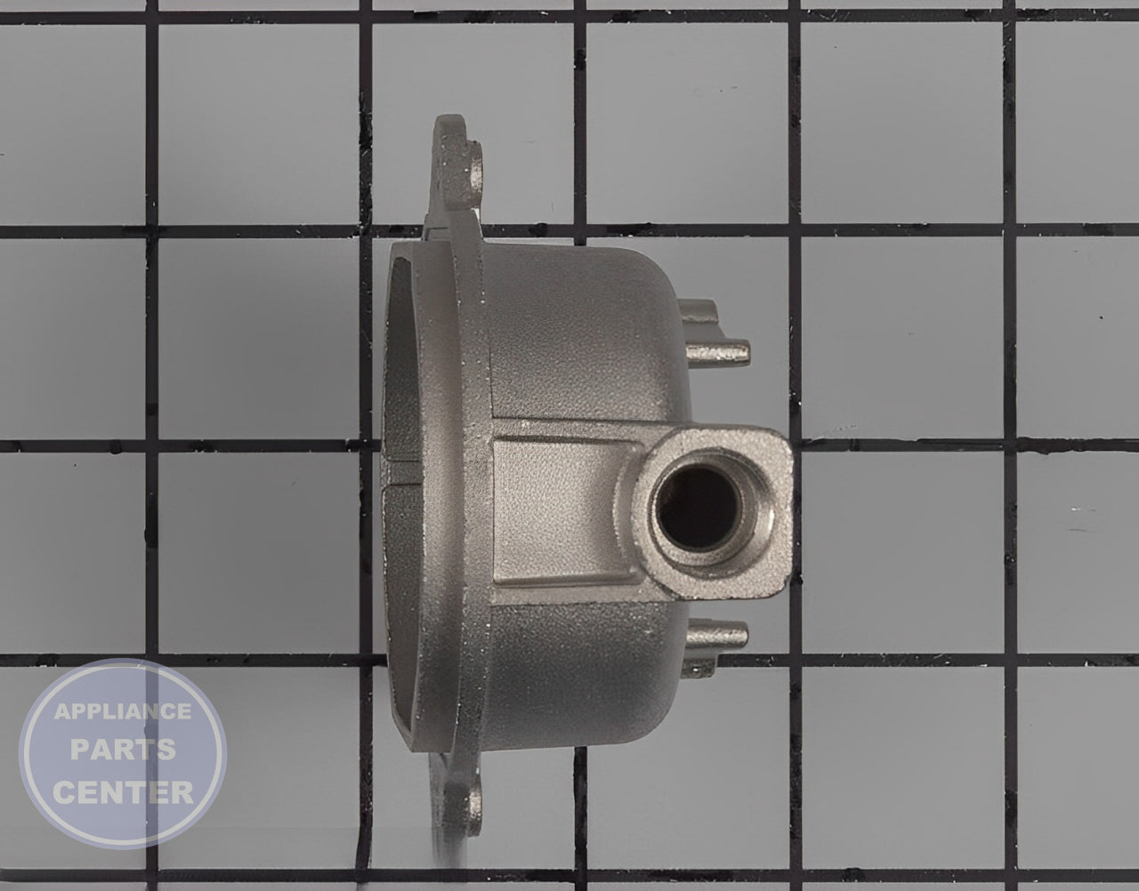 Samsung Surface Burner Orifice Holder DG62-00082B - Installation in Samsung Range showing key mounting points