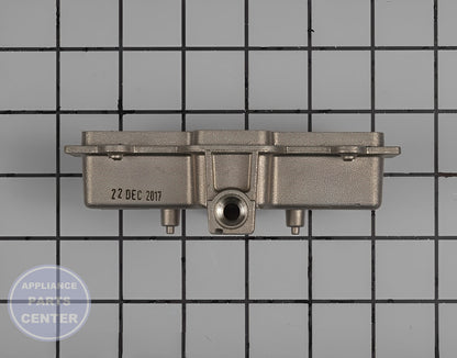Samsung Surface Burner DG62-00090A - Installation in XYZ model showing key mounting points