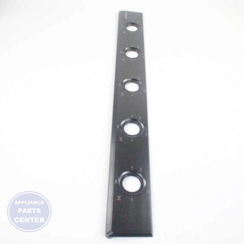 SAM CHASSIS DECORATION DG64-00618A - Main view showing black finish for NA36K7750TG