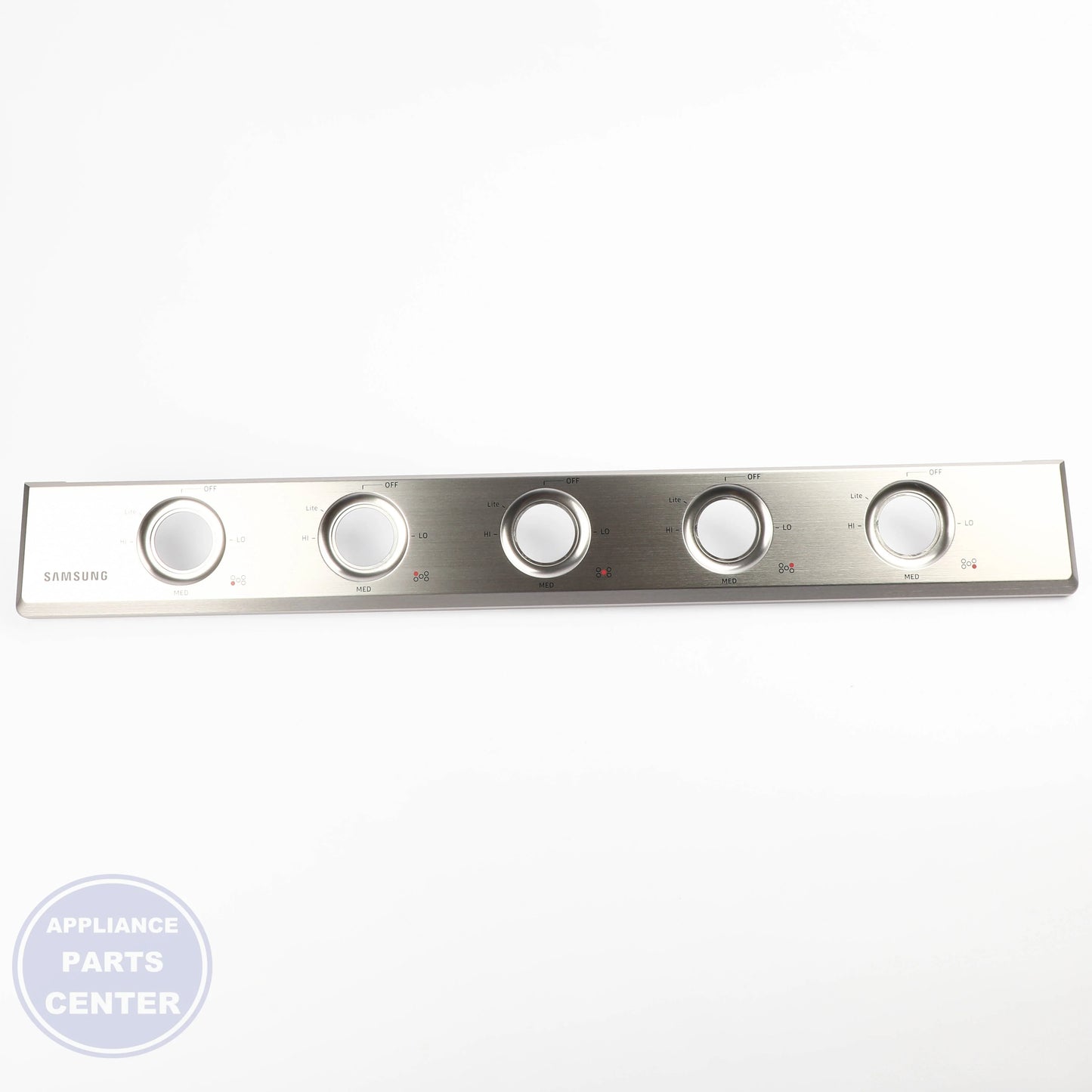 CHASSIS DECORATION DG64-00619A - Side view with precise measurements