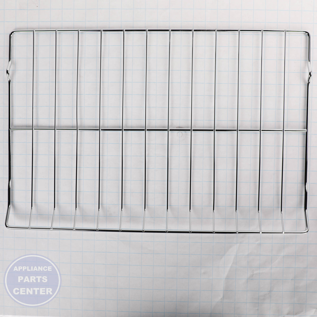 RACK WIRE DG75-01001D - Side view with precise measurements