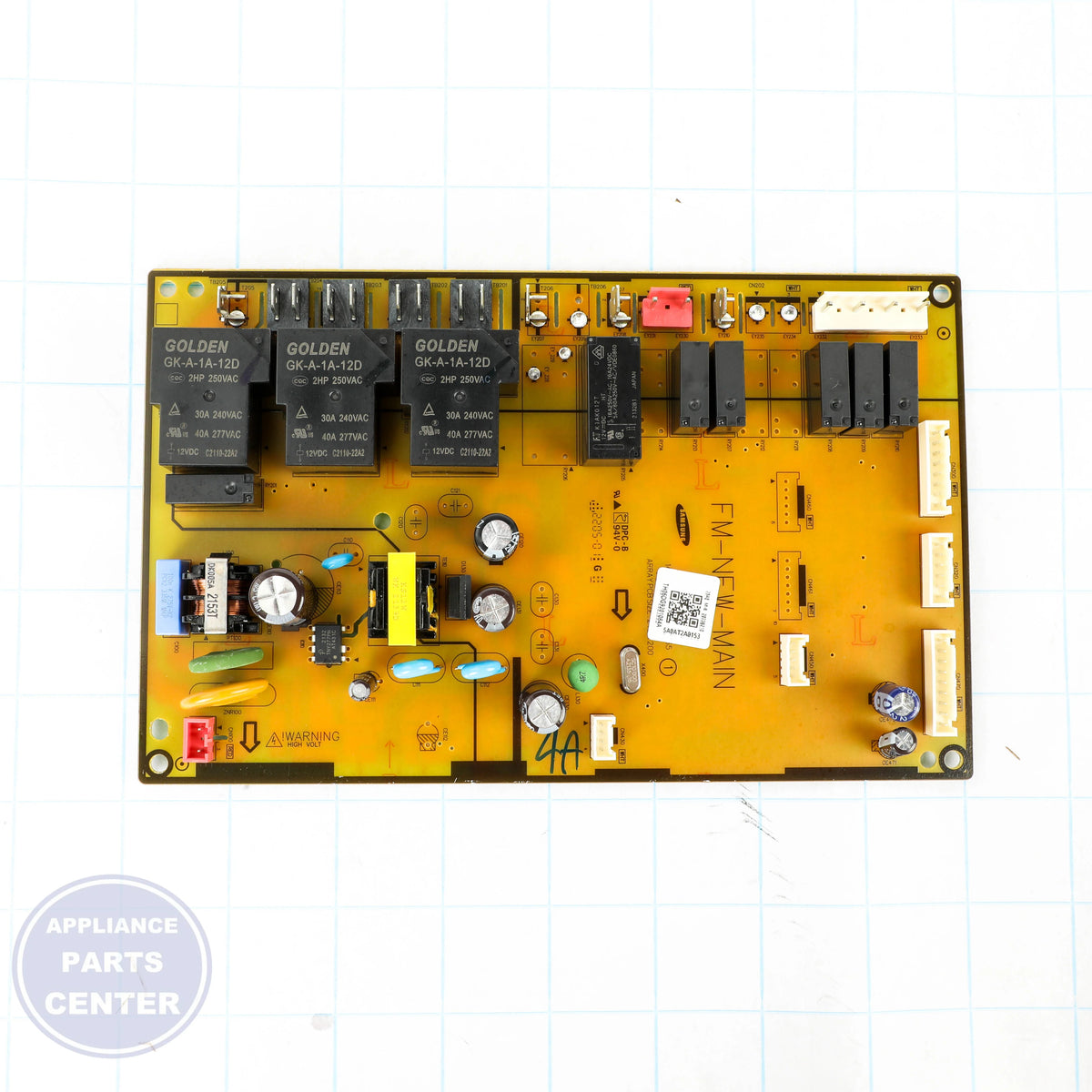ASSY PCB MAIN;FM-NEW-MAIN-14,NE5000N,124 - Side view with 124 precise components