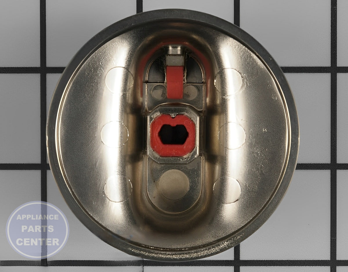 Samsung Range Knob Dial Assembly DG94-00207B - Side view with precise measurements and specs