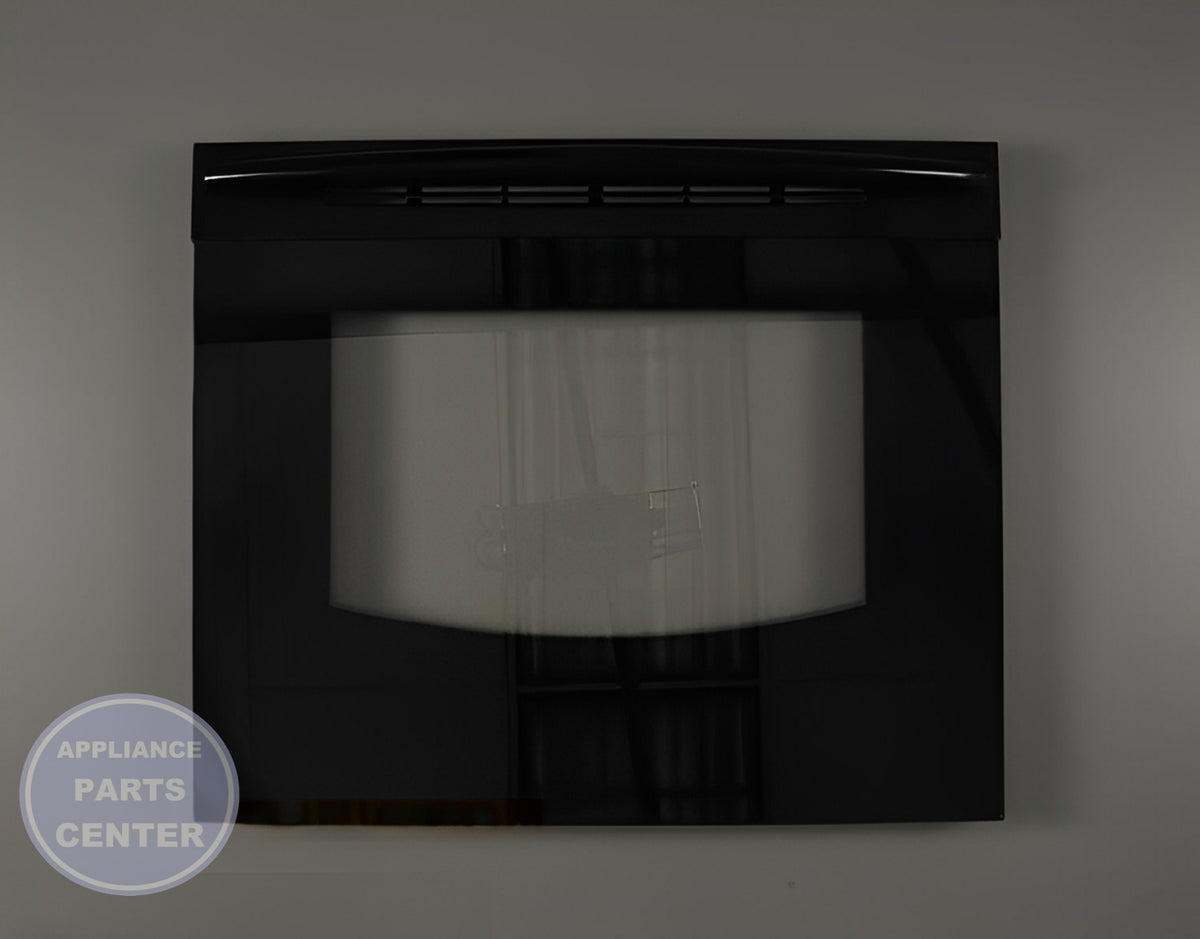 SAM ASSY DOOR SUB;FTQ353IWUB,SECC, GLASS,BLA - Main view showing durable glass finish for FTQ353IWUB model