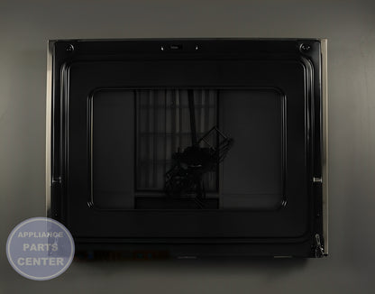 ASSY DOOR DG94-00940A - Detailed view of stainless steel finish