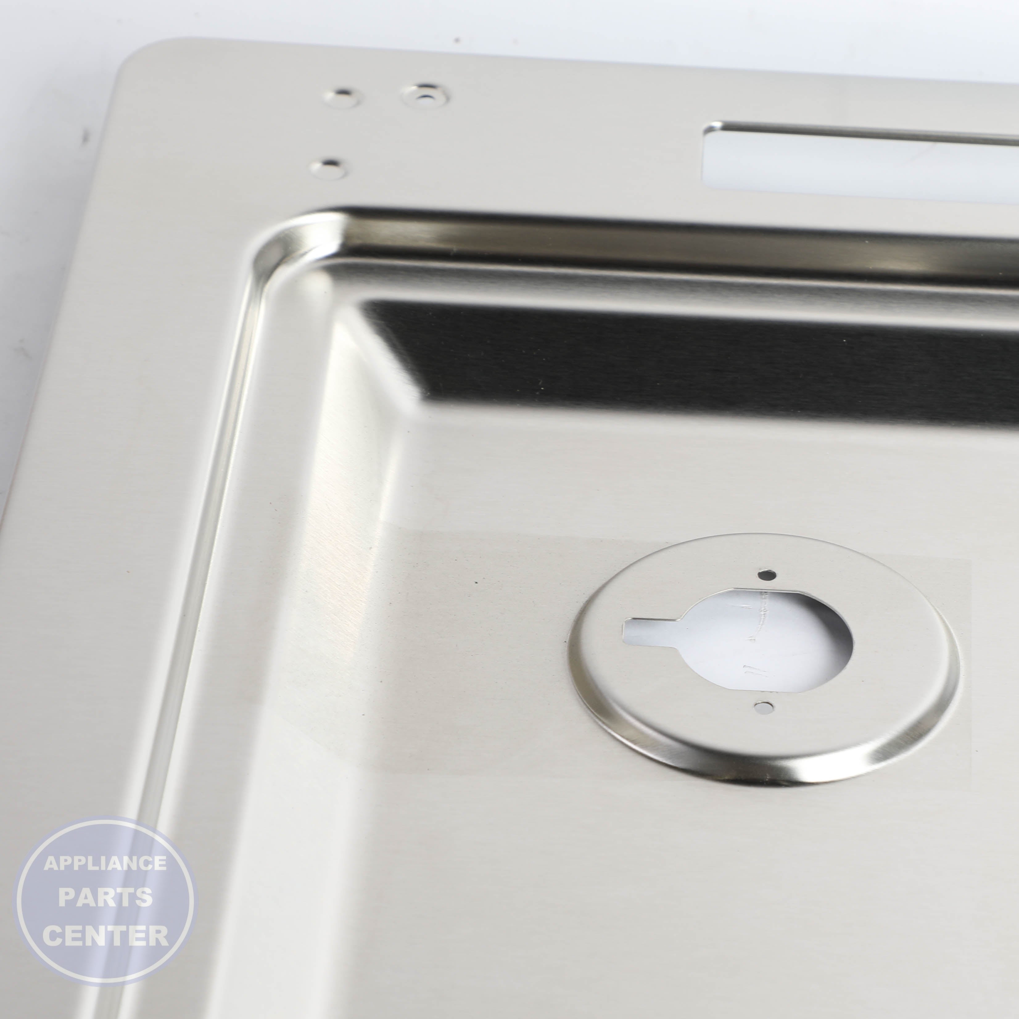 ASSY FRAME NX58H9500WS slide in STSS DG94-00958A - Side view with stainless steel material