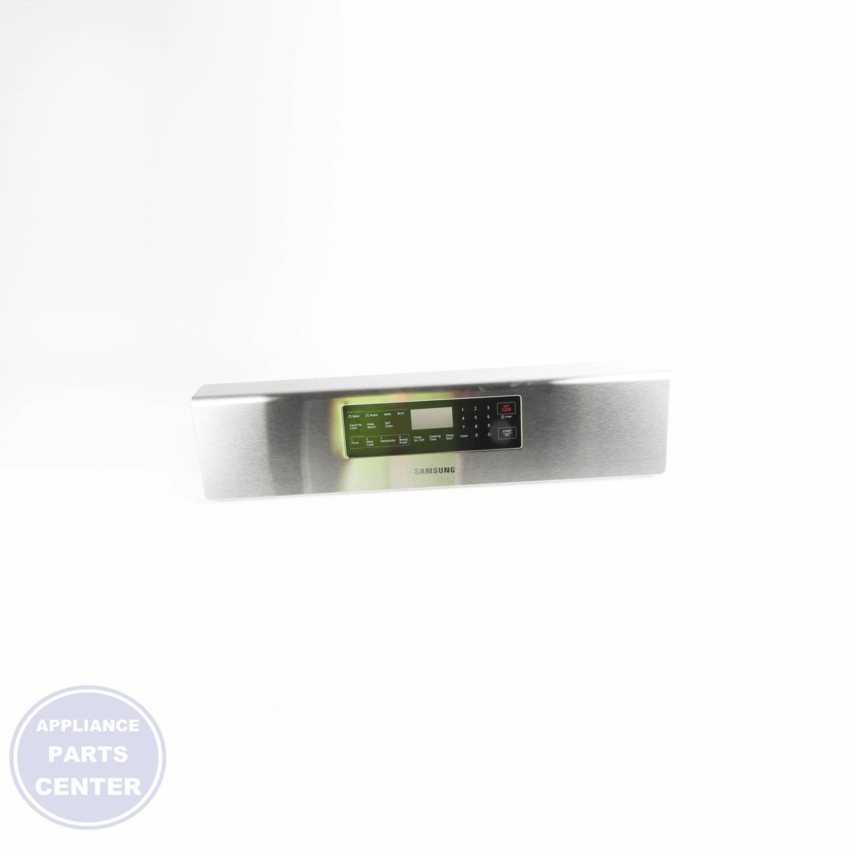 Samsung ASSY CONTROL PANEL DG94-01022V - Installation in NX58H5600SS* showing mounting points