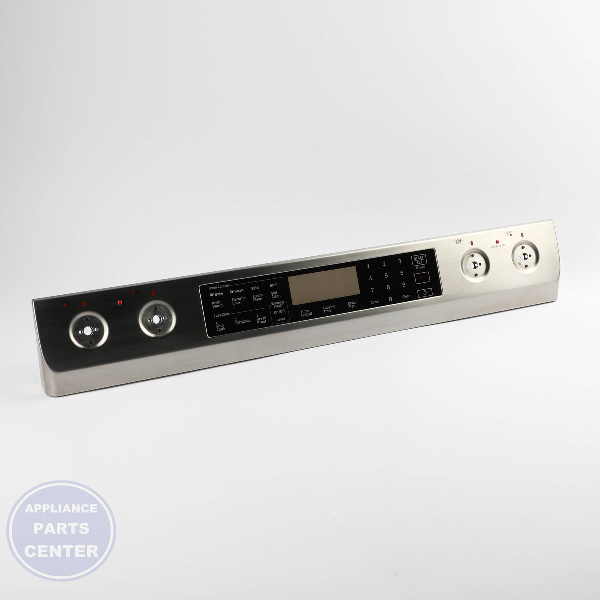 ASSY CONTROL PANEL SUB;NE58K9430SS,-,STS DG94-01312A - Side view with precise measurements