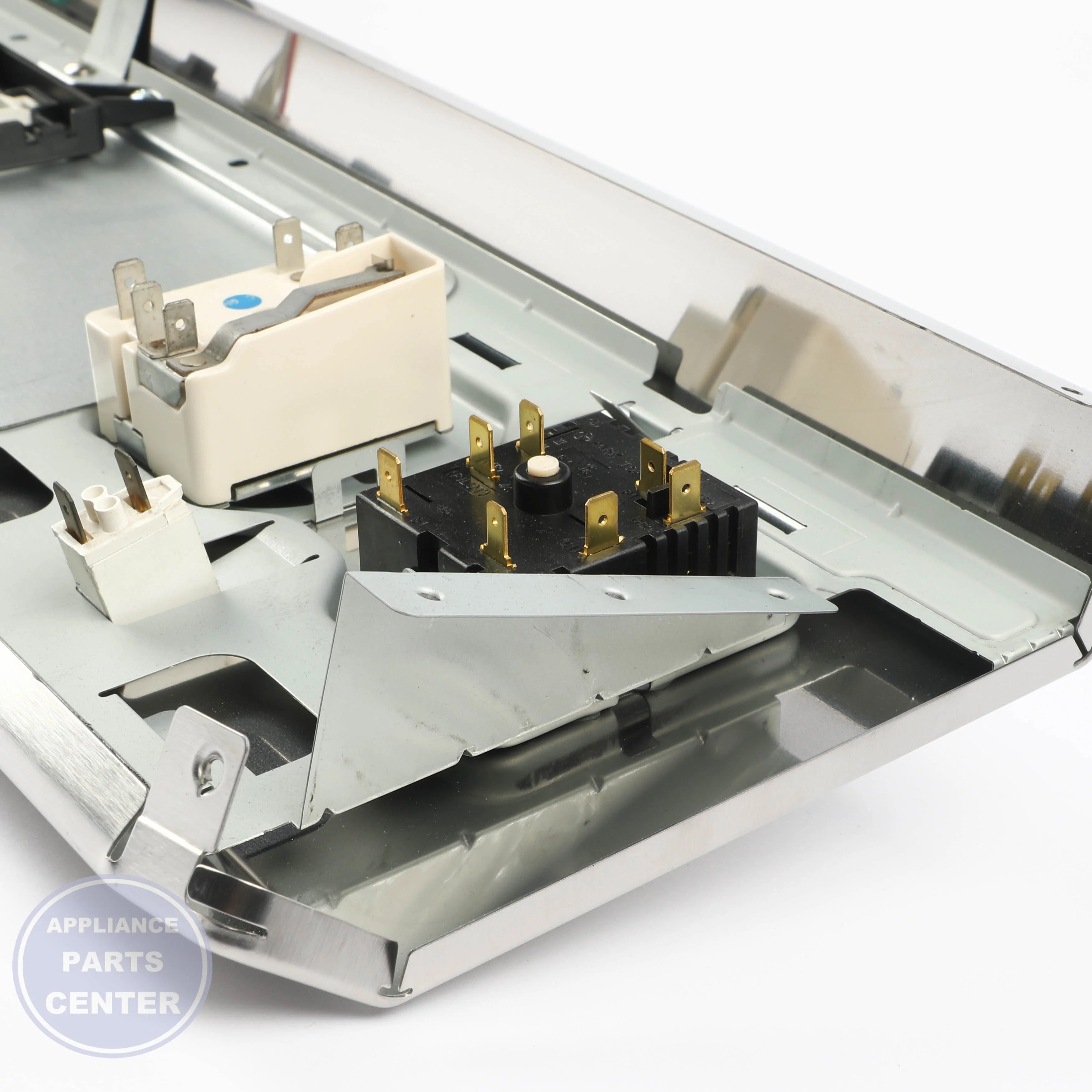ASSY CONTROL PANEL NE59N6630SS,STSS,STS4 DG94-02375A - Side view with precise specifications