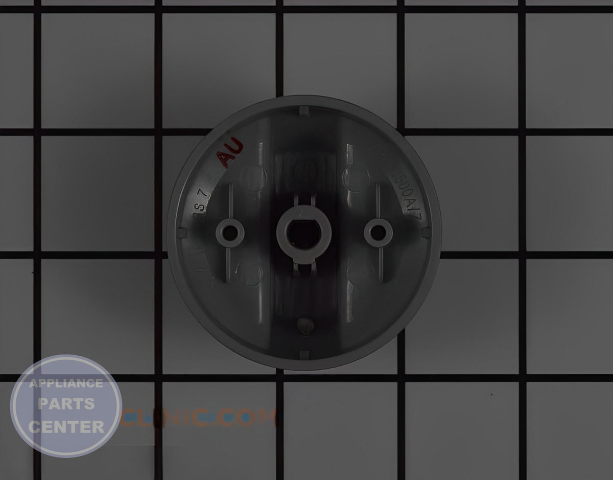 SAMSUNG RANGE KNOB ASSEMBLY DG94-03500U - Side view with precise measurements