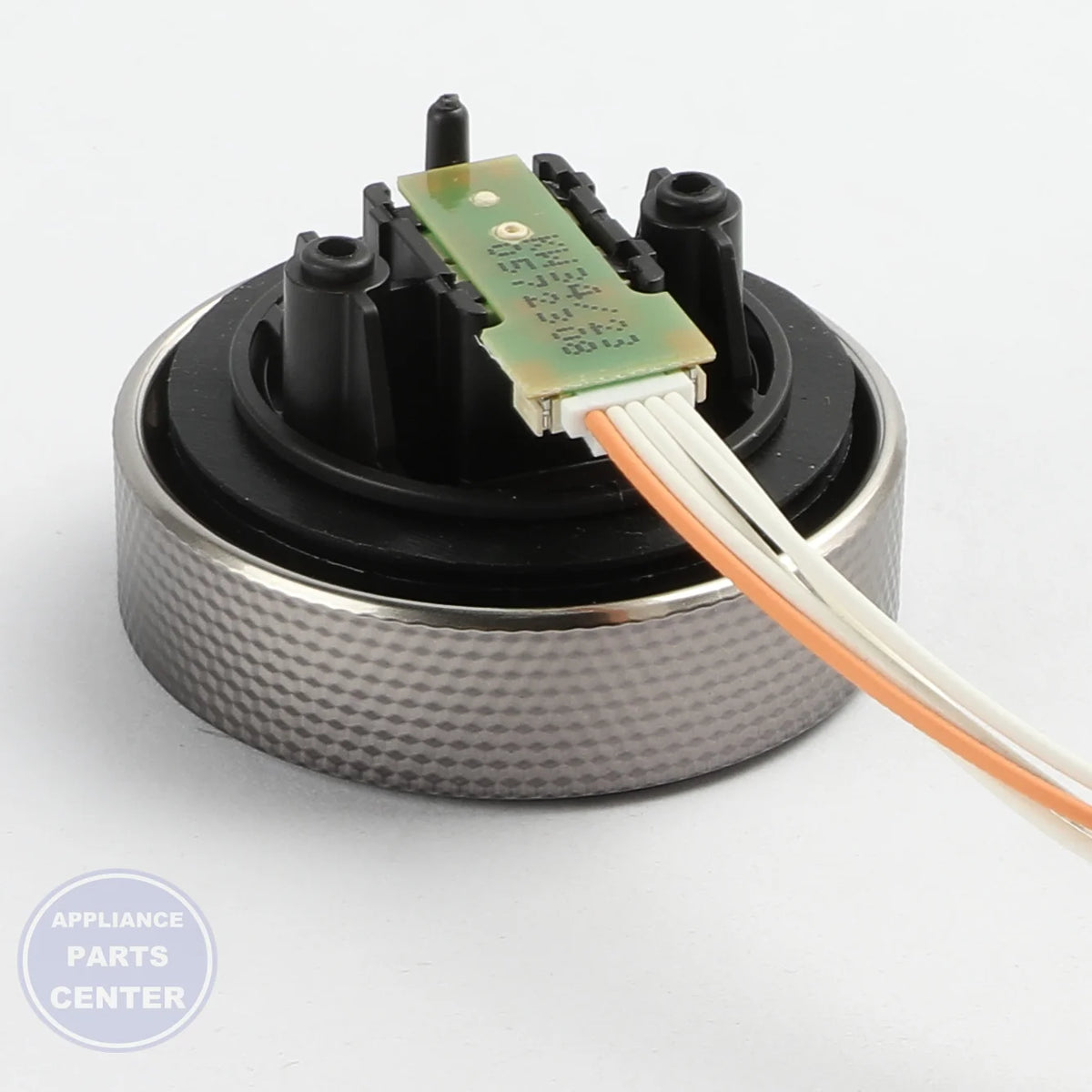 Samsung ASSY KNOB SELECT;BEST,STSS,CENTER KNOB DG94-03581A - Installation in specific model showing perfect fit
