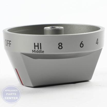 ASSY KNOB;NE63T8311/8111SS,GOOD ELEC DUA - Detailed view of exact temperature control details