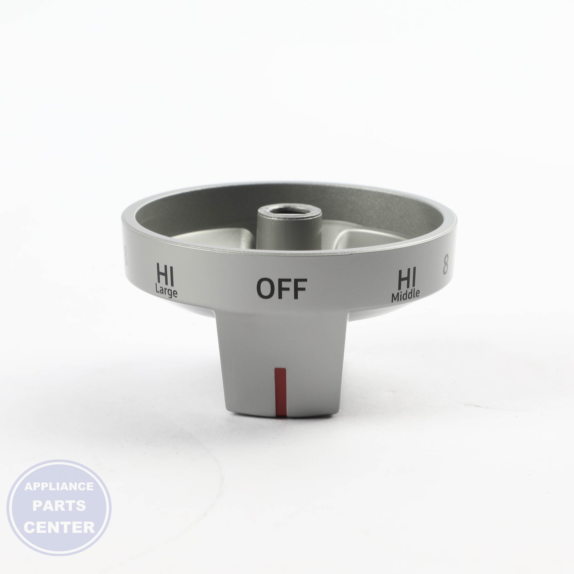 ASSY KNOB;NE63T8311/8111SS,GOOD ELEC DUA - Side view with specific measurements and specs