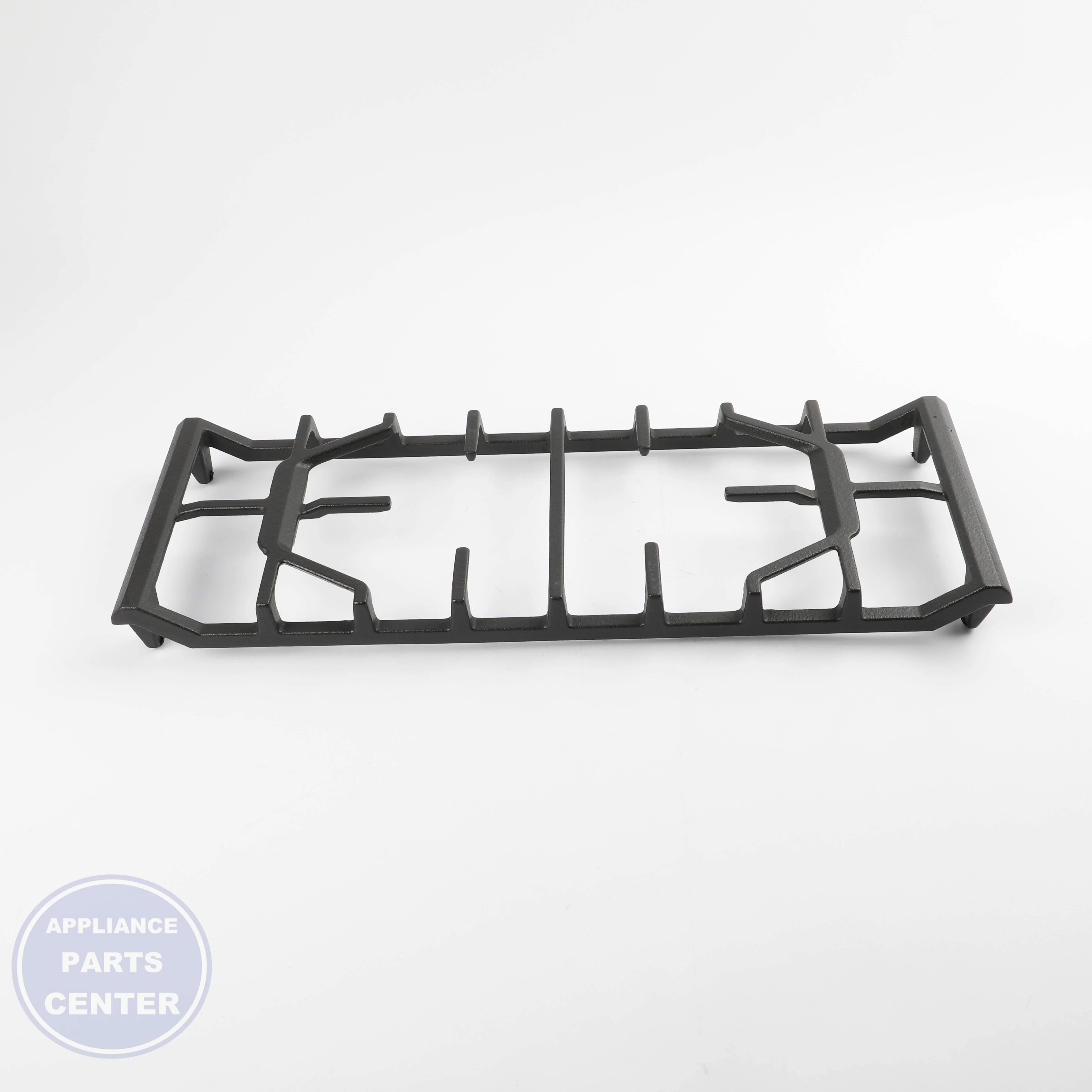 ASSY GRATE CENTER;NX60T5***,CAST IRON,BL - Side view with precise measurements for perfect fit