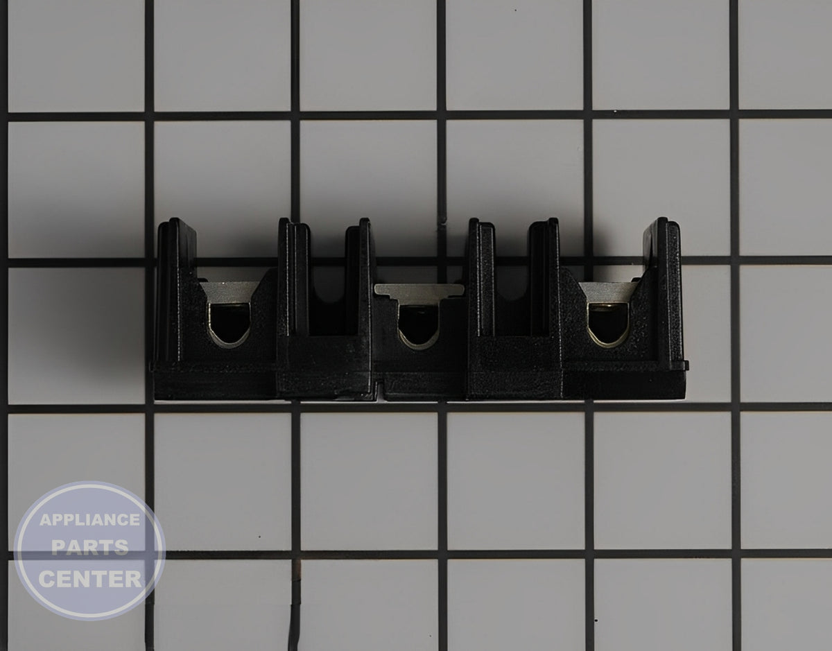 SAMSUNG OVEN TERMINAL BLOCK ASSEMBLY DG96-00173A - Detailed view of secure wire connection