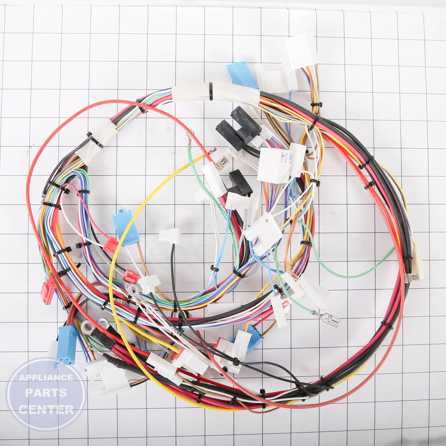 ASSY WIRE HARNESS-MAIN DG96-00546C - Detailed view of wire and receptacle