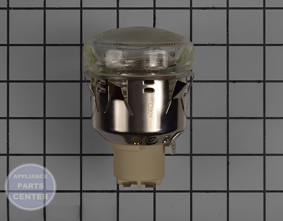 SAMSUNG RANGE LAMP BULB ASSEMBLY DG97-00083A - Main view showing bright lighting for SMG models