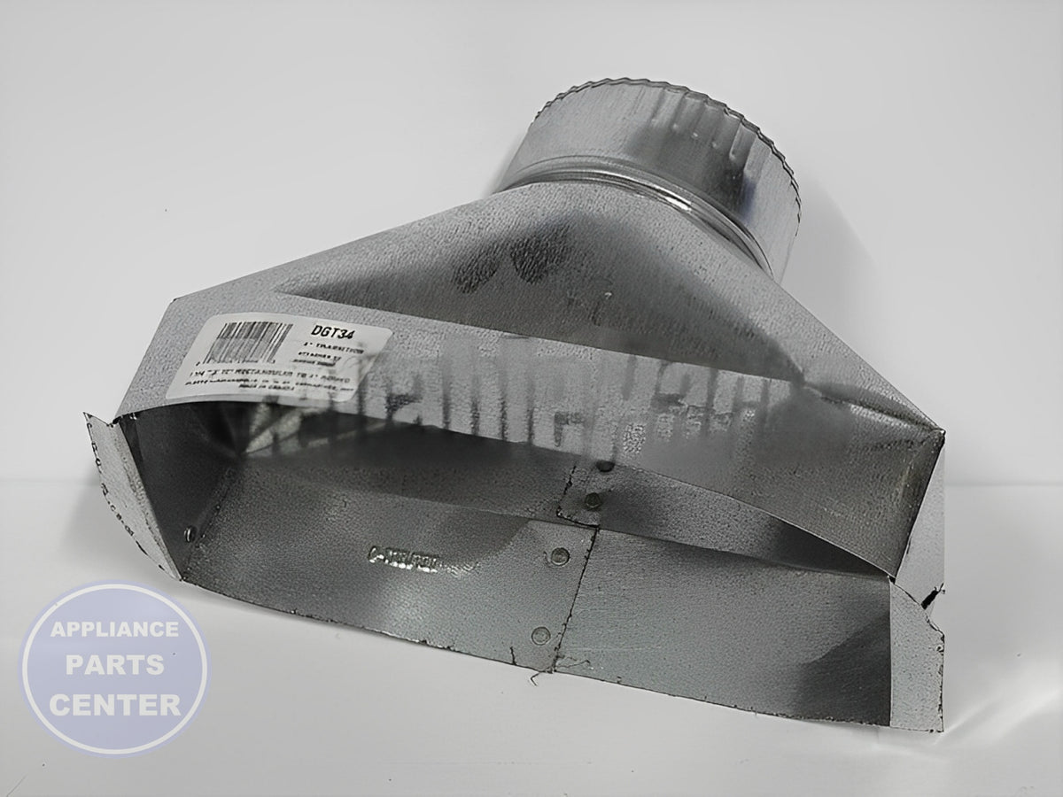 DEFLECTO 4 ROUND DGT34 - Detailed view of high airflow pressure capabilities