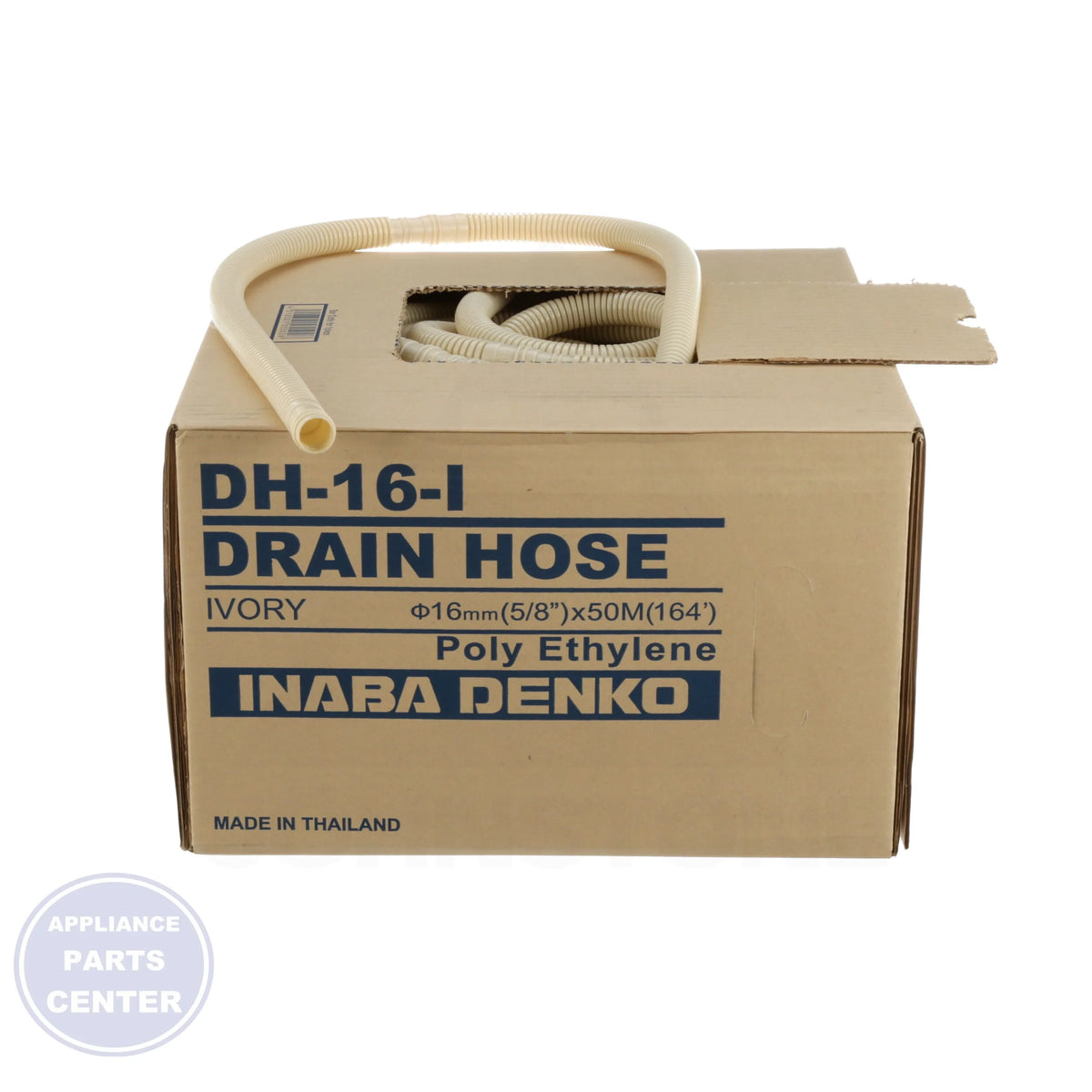 No-Kink Condensate Drain Hose DH-16 - Detailed view of press-to-fit mounting cuffs
